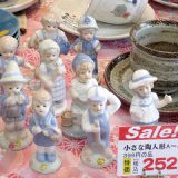 小さな陶器のお人形各種
